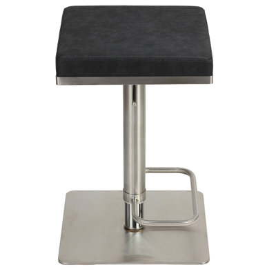 Tudor City Swivel Adjustable Height Bar Stool