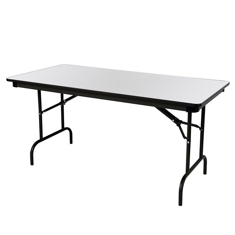 Table rectangulaire en bois, gris, H 29 po x L 72 po x l 30 po