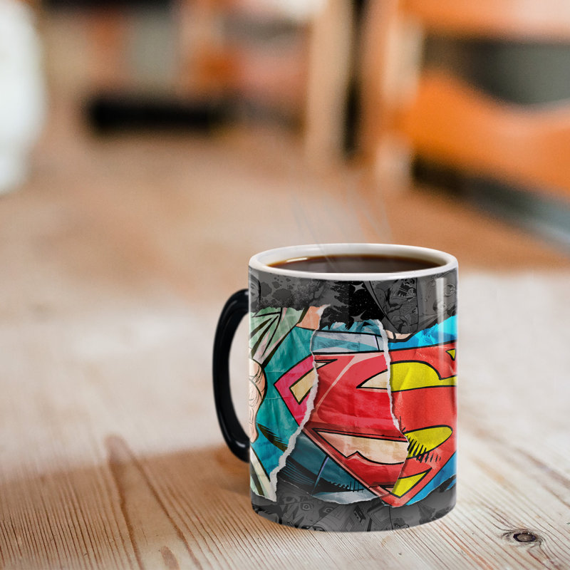 Superman (Ripped Paper) Morphing Mug