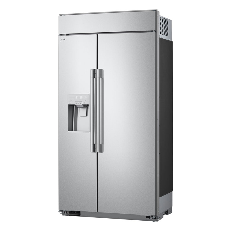 42-Inch Built-In Side-By-Side Refrigerator