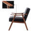 Chaise rembourrée en velours-64067394