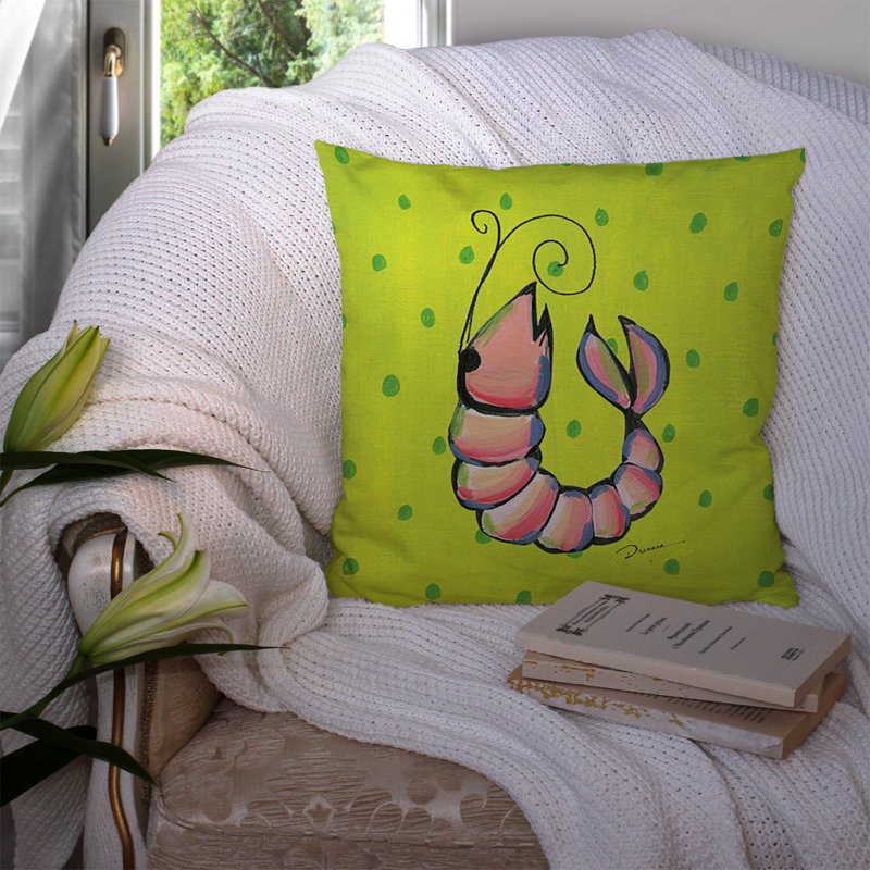 Coussin extérieur à l’intérieur de la crevette