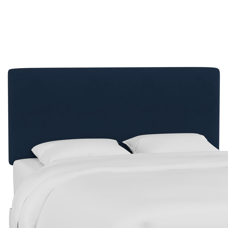 Eisley Upholstered Headboard, California King, Classic Ink Performance Velvet
