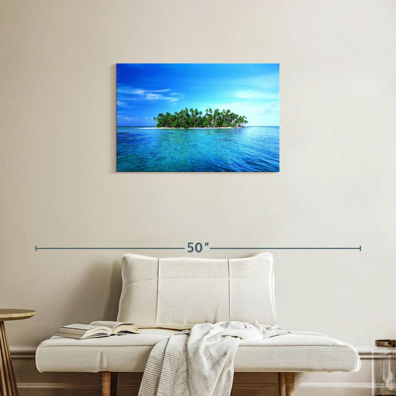 Gillard Palm Island Paradise, H 20 po x l 30 po