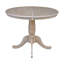 Ensemble de salle à manger extensible en bois massif Echols-359099038-396641006