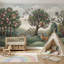Illustration de papier peint paysage de forêt Woodland-776023248-776023251