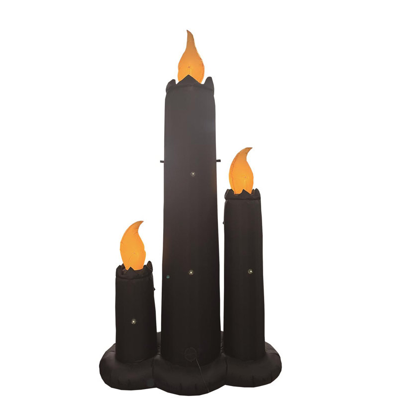  9 ft. Prelit Spooky Candles Inflatable