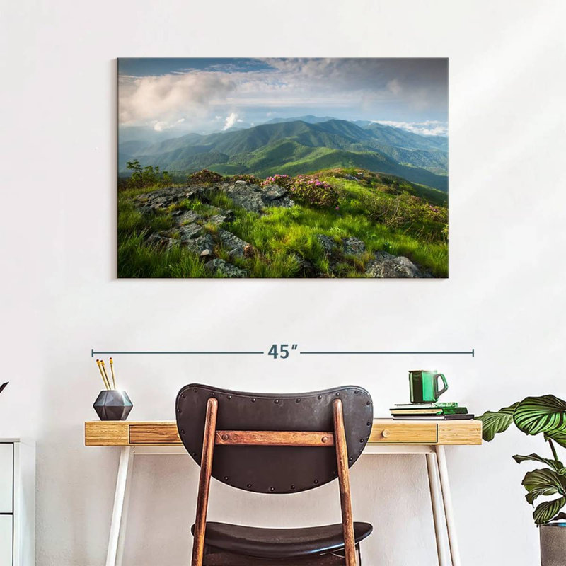 Alvord majestueux Blue Ridge Mountains, H 26 po x l 39 po