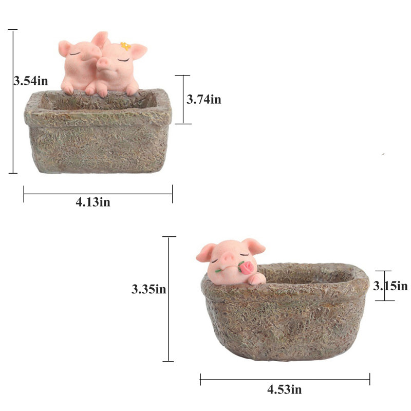 Boîte à plante en résine Geet