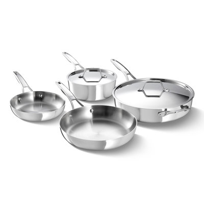 Calphalon Premier Stainless Steel 6-Piece Cookware Set