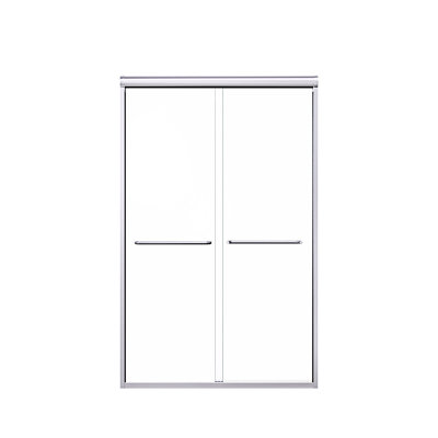 Semi-Frameless Double Sliding Shower Door