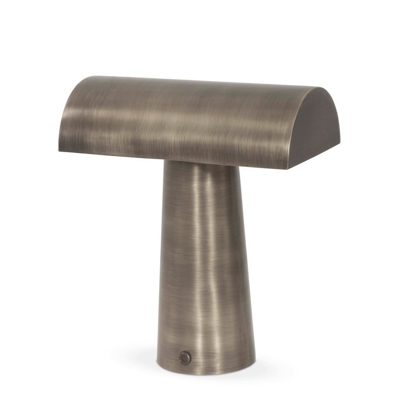 Lumo Table Lamp, Aged Antique Brass Iron