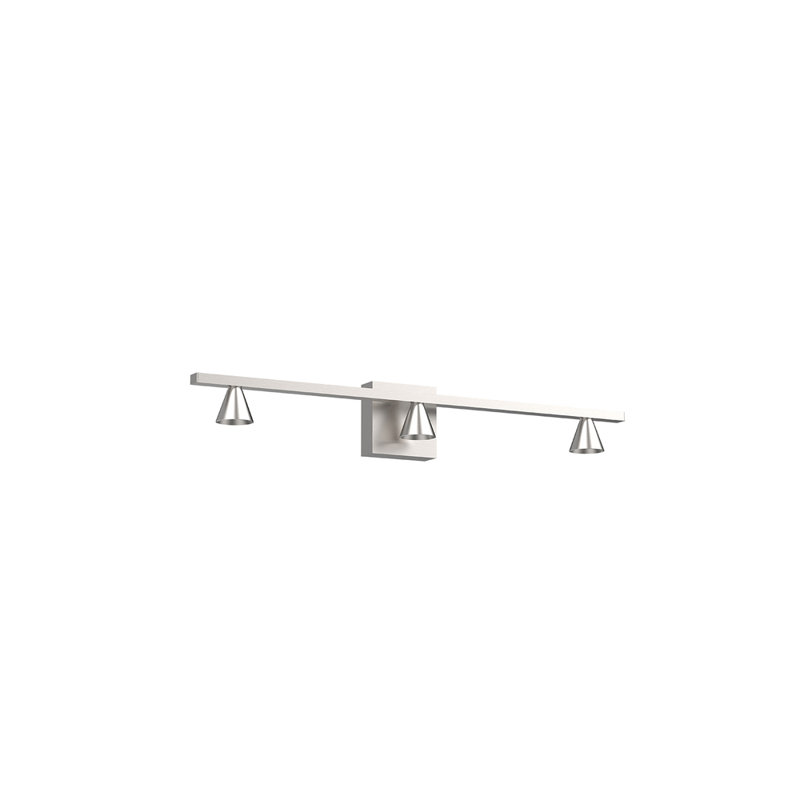 Dune 3 - Light Dimmable LED Vanity Light, Brushed Nickel