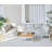 Ensemble modulaire de patio 7 pièces en aluminium-2118611699