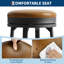 Faux Leather Swivel Accent Chair-1156174386-1156174387