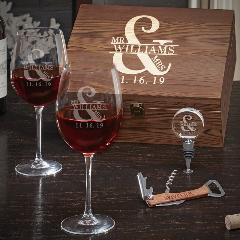 Verre à vin 25 oz Coffret cadeau vin, Oui