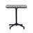 Yossif Outdoor Table In Natural With Column And Base In Black-692397140