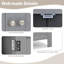 Bathroom Storage Cabinet Free Standing Bathroom Cabinet-Black-256494340