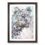 The Portrait of a Cheetah in Abstract - Picture Frame Painting Print-55763400-55763403