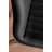 Tierra Modern Glass & Metal Extendable Dining Table Set & 4 Luxury Faux Leather Dining Chairs-1769820023