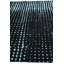 Tapis noir 8 x 10 Philip