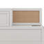 Lit de jour en bois Jacksten avec 3 tiroirs, tablette souple supérieure, tablette, prises et ports USB-285587816-327365612