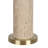 Travertine Elegance Table Lamp - Soft Gold