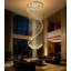 Lustre en cristal moderne Glam