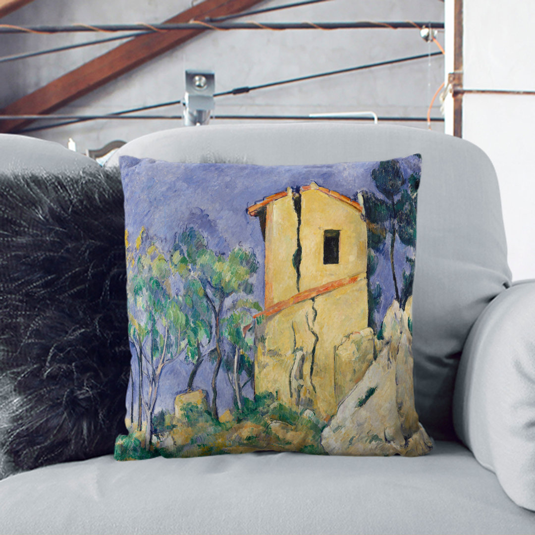 House with the Cracked Walls Scatter Cushion