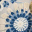 Tapis intérieur / extérieur bleu / gris / ivoire à motif floral Adamo-1183806194