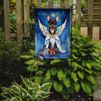 Drapeau de jardin miniature Pinscher My Angel