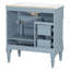 Meuble-lavabo élégant l 30 po avec lavabo en céramique-221347388