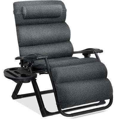 Rodriga Reclining Zero Gravity Chair with Cushion by Arlmont & Co.