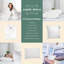 Housse de coussin en duvet d'oie, housse 100% coton égyptien pour avion et maison - Fabriquée-131160295-133293618