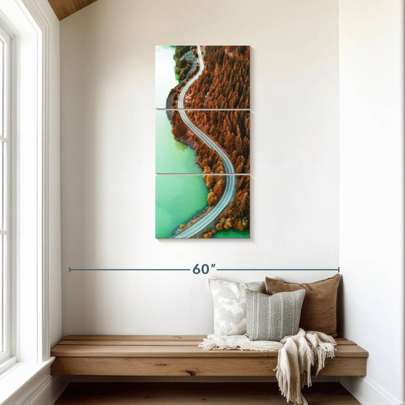 Diablo Lake Pine Forest, 44" H x 21" W