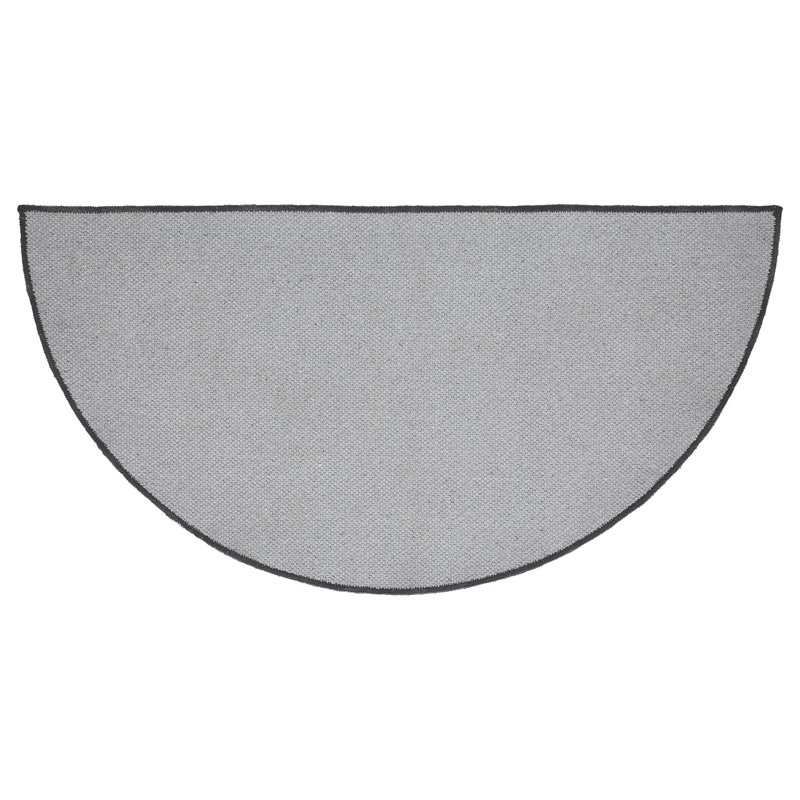 Tapis intérieur / extérieur Bronez, Demi-cercle 1 pi 4,5 po x 2 pi 9 po
