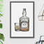 Good Old Whiskey by Eyre Tarney - Single Picture Frame Print-2096247984