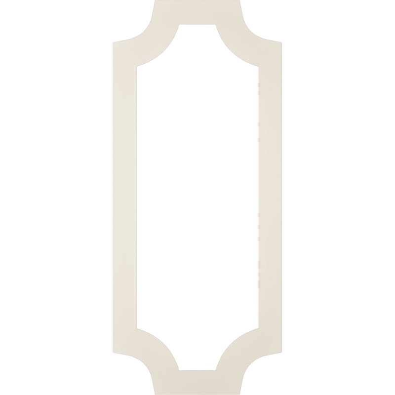Ashford Molded Classic Wainscot Wall Panel, 28" H x 12" W x 0.5" D, Scalloped Panel