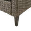 Chaise de terrasse avec coussin Almaguer Furniture