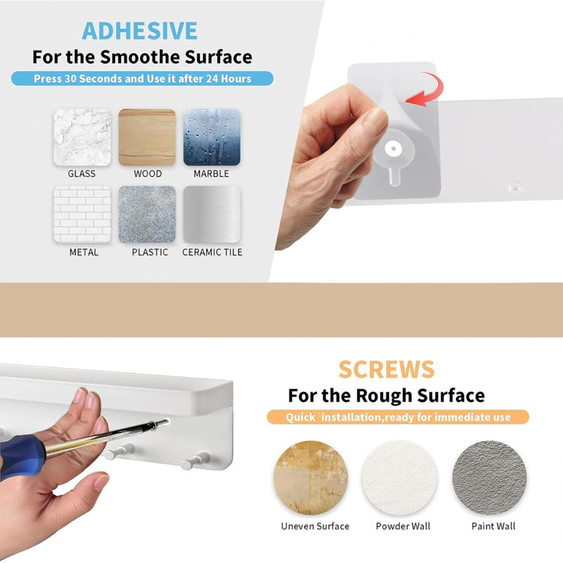 Wall Organizer, White