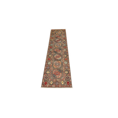 Kaibab Runner Kazak Brown Rug