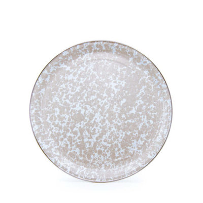 Taupe Swirl Earthenware Tray