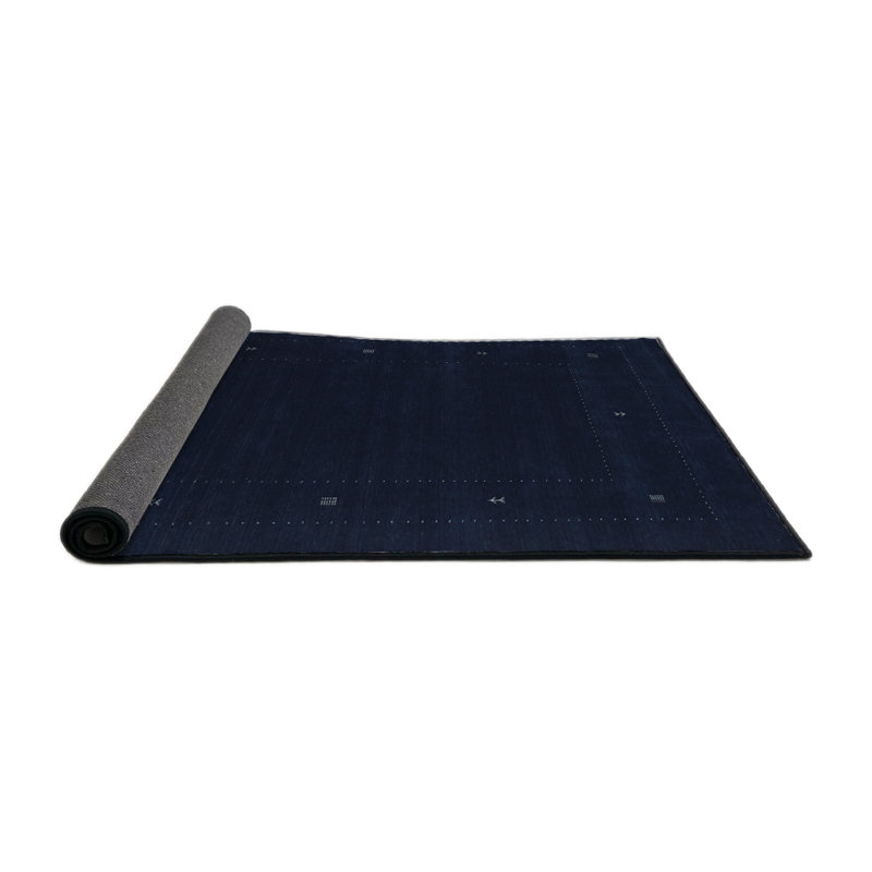 Tapis contemporain brun, Rond 4 pi
