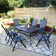 Alyah Rectangular 7 - Piece 6 - Person 152.4Cm L Outdoor Table Set