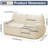 55.12'' W Bean Bag Sofa, Corduroy Loveseat, Oversized Bean Bag Chair-463076442