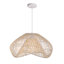 Luminaire suspendu fantaisie en rotin Boho