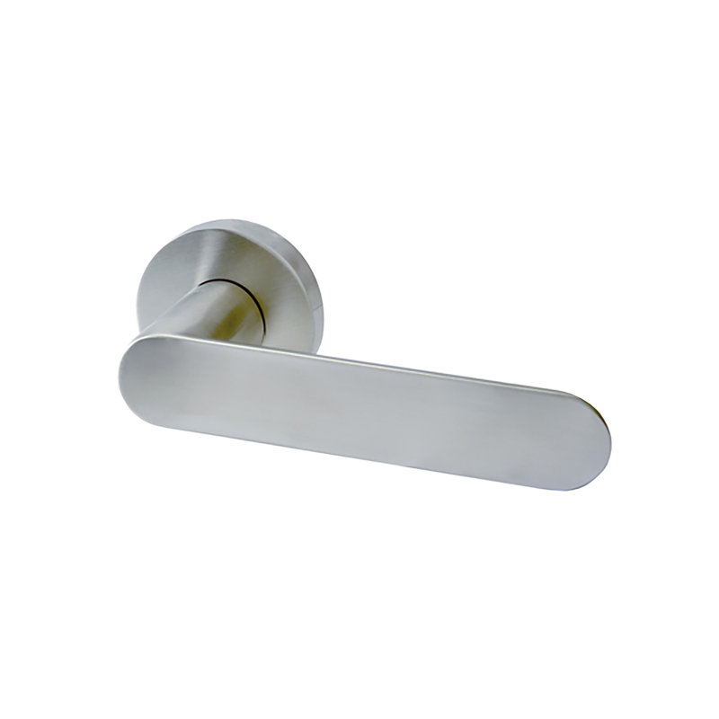 Privacy Door Lever, Satin Stainless Steel, 2-3/8"