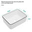 Lavabo de salle de bain rectangulaire en céramique blanche 16X12 pouces-123428834