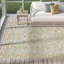 Airlie Oriental Handmade Tufted Wool Area Rug in Slate/Beige-91554447