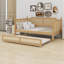 Minimalist Rattan Daybed with Trundle-428265166